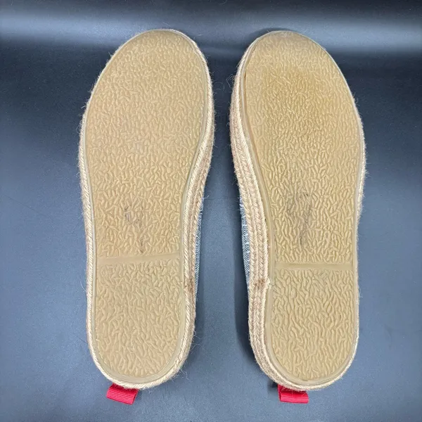 SeeVees Womens Avalon A Line‎ Espadrille Shoes Round Toe Blue White Red Size 10 - Image 6
