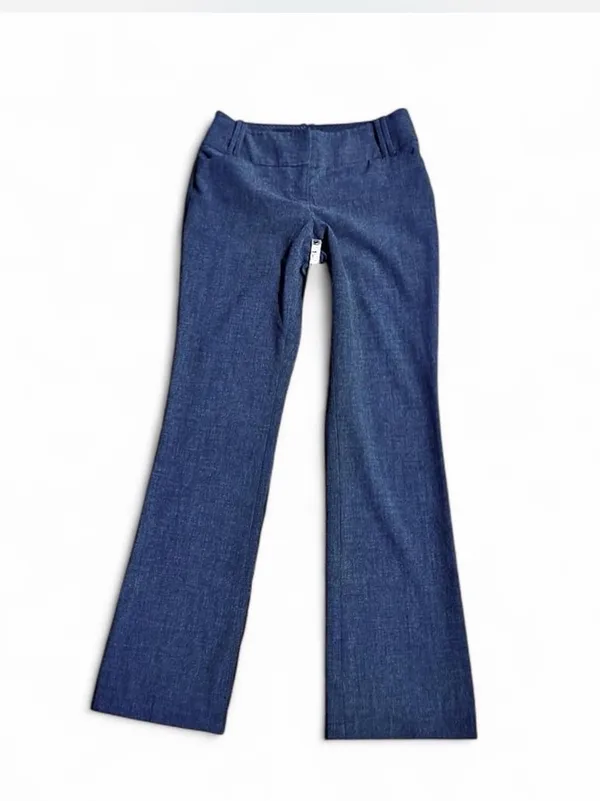 The Limited Cassidy Fit Gray Flared Dress Pants Trousers Sz 0 - Image 3