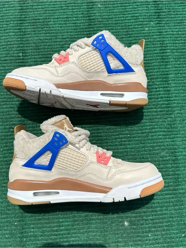 Air Jordan 4 Retro GS 'Wild Things' Size 5y Women’s Size 6.5 - Image 4
