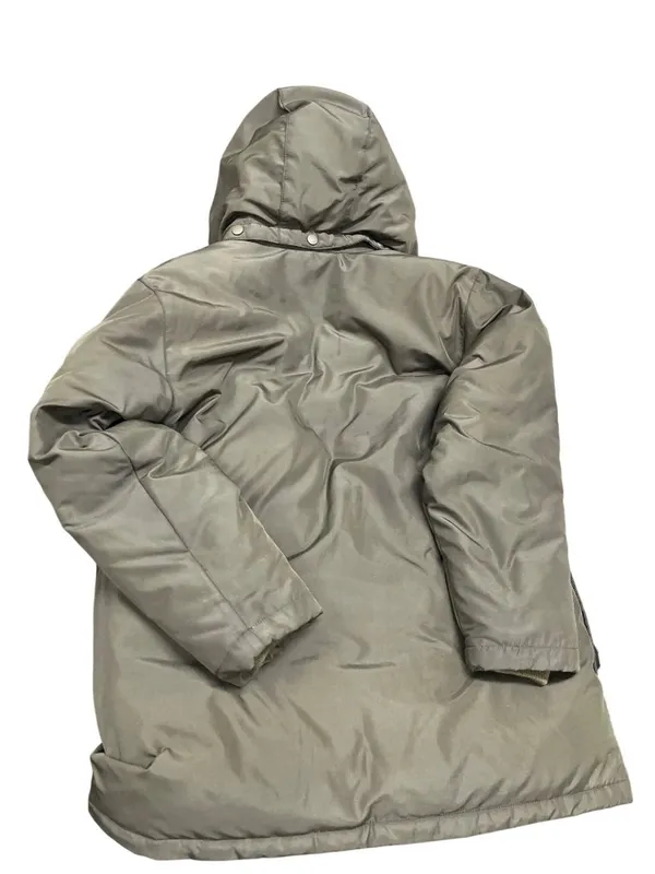 Lands End wms olive green petite hooded long winter parka coat sz M SKU 10-781 - Image 11