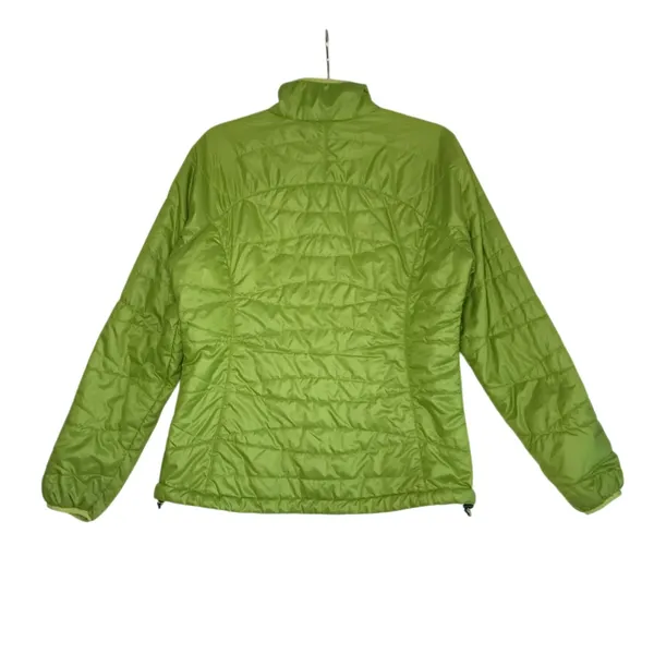 REI PrimaLoft Pertex Quantum Eco Full Zip Jacket Women M Green Outdoor Packable - Image 5