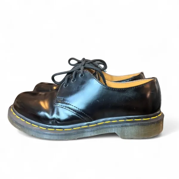 Dr. Martens 1461 Black Patent Leather Oxford Shoes Women’s US 8 EU 39 Classic - Image 2