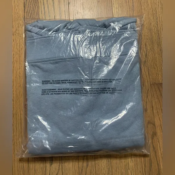 New Aeropostale hoodie large blue - Image 4
