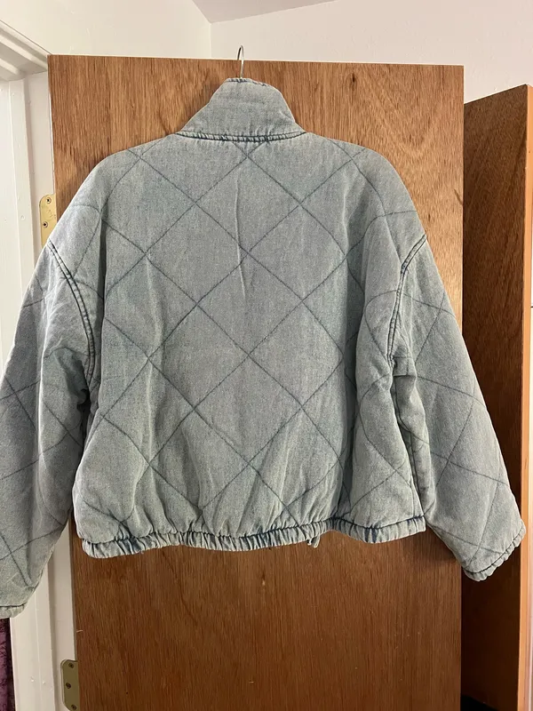 JOA quilted denim jacket  - Image 6
