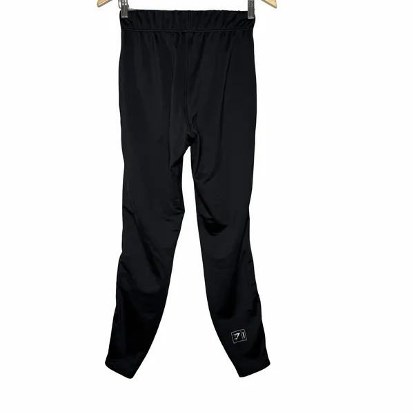 Gymshark Recess Joggers Womens XS Black White Piping Pockets Stretch GLBT5105 - Image 7