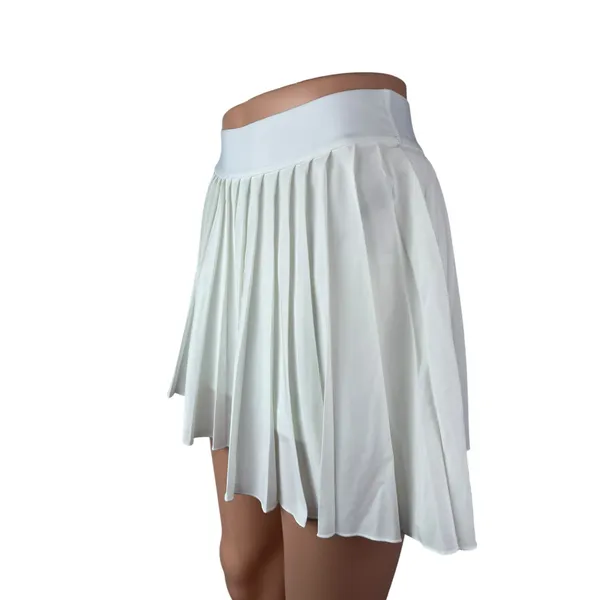 NEW Aritzia TNAction Womens White Yoga Tennis Athletic Activewear Skort Skirt XS - Image 2