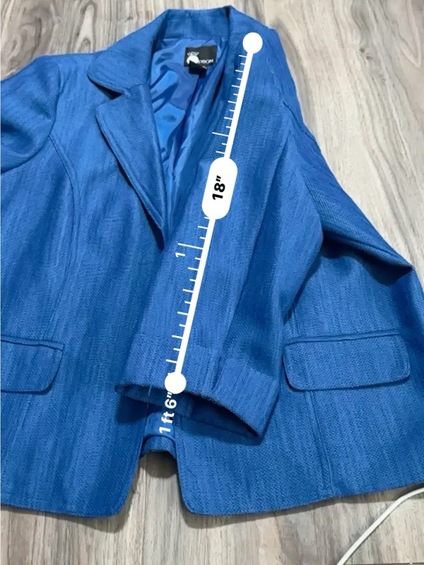 Blue Women’s Tailored Open - Image 10