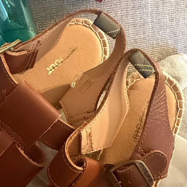 $170 NEW Free People X Barbour Paloma Espadrille Platform Fisherman Sandal 7.5 - Image 12
