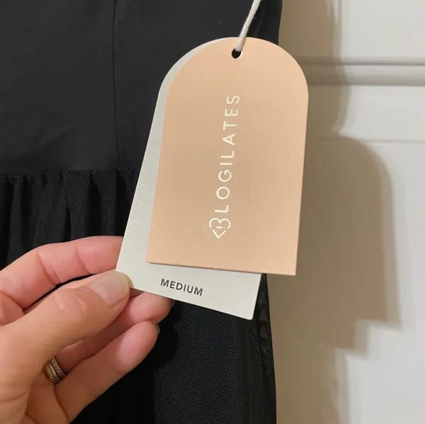 NWT! Blogilates Target X Popflex Ballerina Active Dress - Black Size Medium NEW! - Image 5