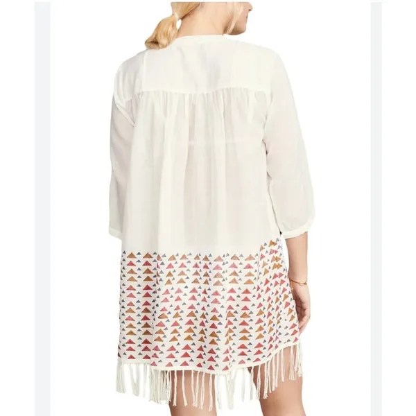 ROBERTA ROLLER RABBIT Women's Terra Gideon Serafina Tunic Sz - Image 4