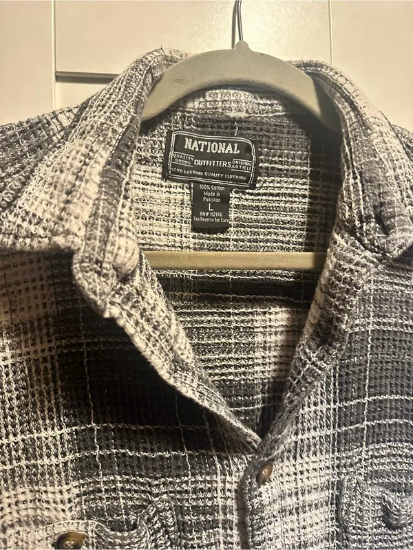 National Outfitters Cotton Waffle Weave Flannel - Image 3