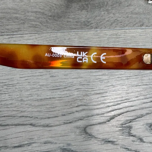 Madison Avenue‎ Blue Light Blocking Glasses Tortoise Square OG 25PL8822B Orange - Image 6