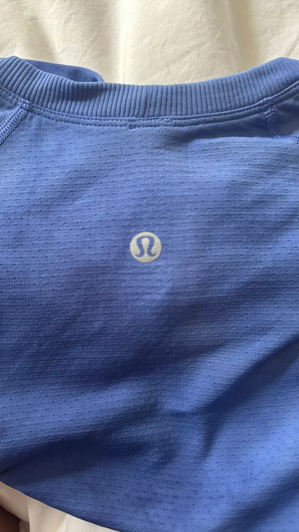 Lululemon Blue Tie-Dye Long Sleeve Swiftly Tech - Image 4