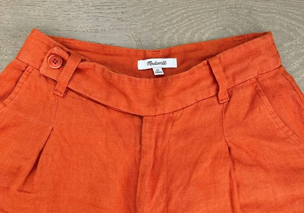 Madewell Wide-Leg Linen Harlow Pants - Image 2