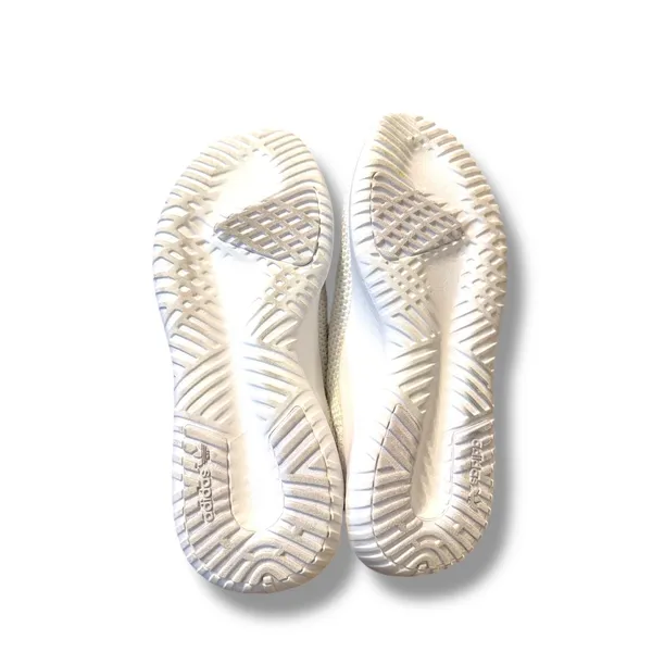 Adidas Tubular Shadow Knit Sneakers Women's Size‎ 7 White Lightweight Running - Image 11
