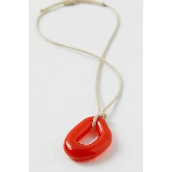 Free People Summertime Cord Choker in Red NWT Bohemian Rare HTF Necklace - Image 12
