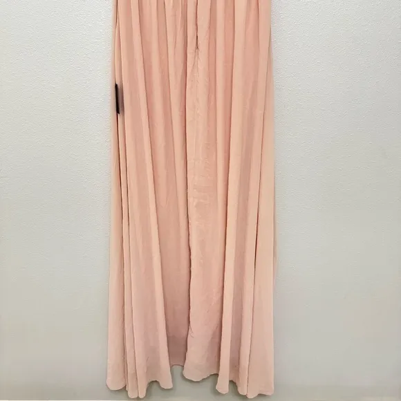 NEW Lulus Heavenly Hues Blush Maxi Dress Sz MEDIUM - Image 15