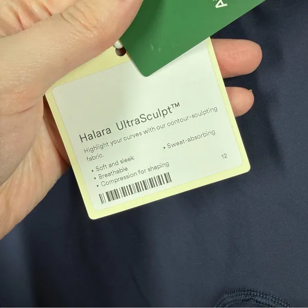 Halara NWT Dark Blue Ultrasculpt‎ High Rise Pocket Leggings - Image 5