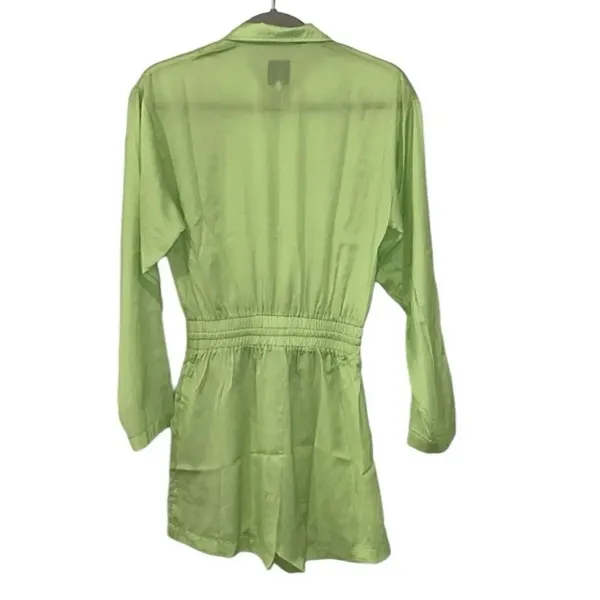 Plush Revolve Green Romper(Size XS) - Image 3