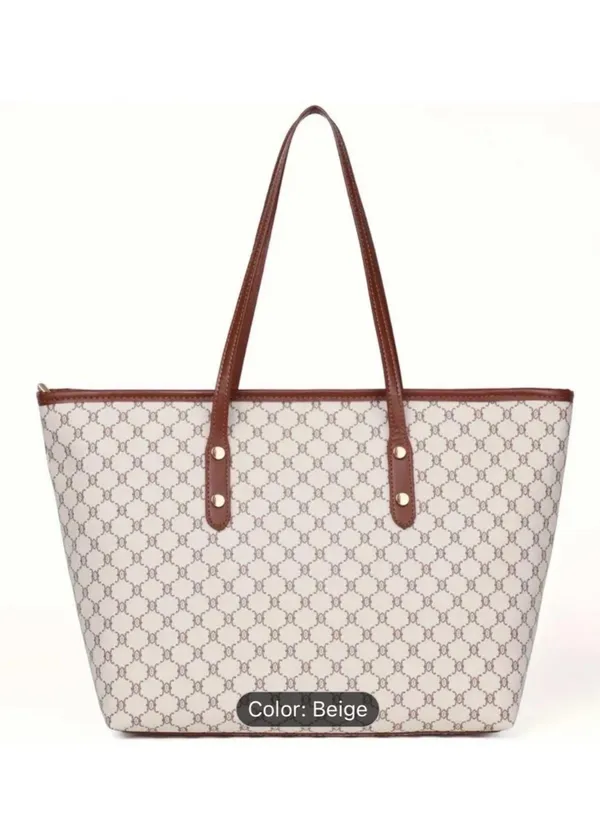New women large tote with zipper - Image 3