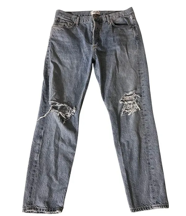 Agolde Jamie Distressed Jeans size 29 blue - Image 2