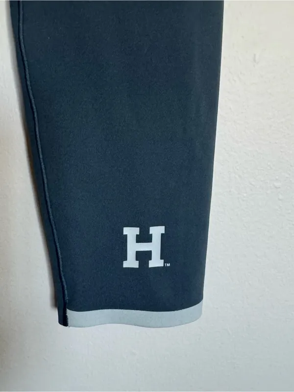 Rhode NWT Instinct Contrast Leggings Blue Granite Harvard Collegiate Logo Size S - Image 9