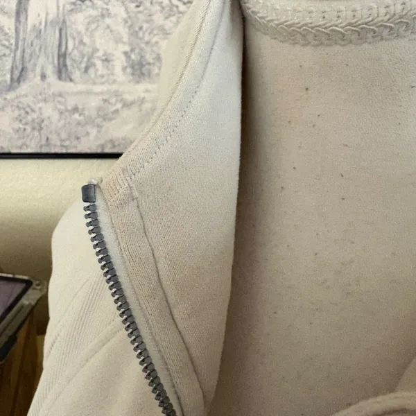 LULULEMON Scuba Oversized Full Zip Natural Ivory Size‎ M/L - Image 6