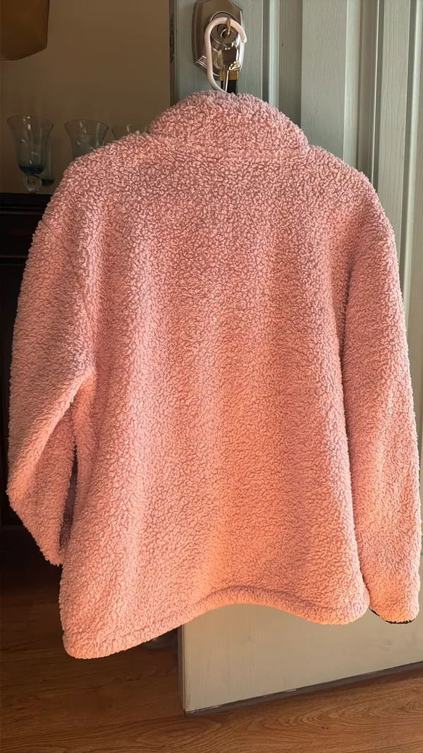 PINK Sherpa Half-Zip Victoria's Secret - Image 5