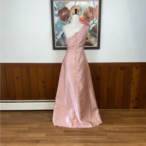 Beautiful New Alfred Sung Satin Twill Mother of the Bride/Bridesmaid Gown! - Image 6