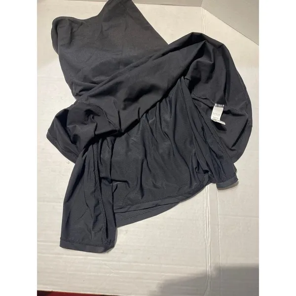 Qinsen Square Neck Stretch Flare Mini Dress Size 4 New With Tag - Image 8