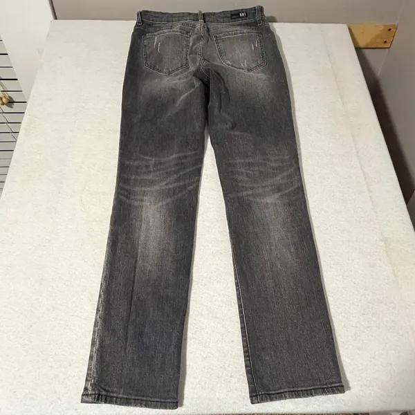 KUT from the Kloth Catherine Boyfriend Grey Wash Straight Leg Jeans Size 8 - Image 4