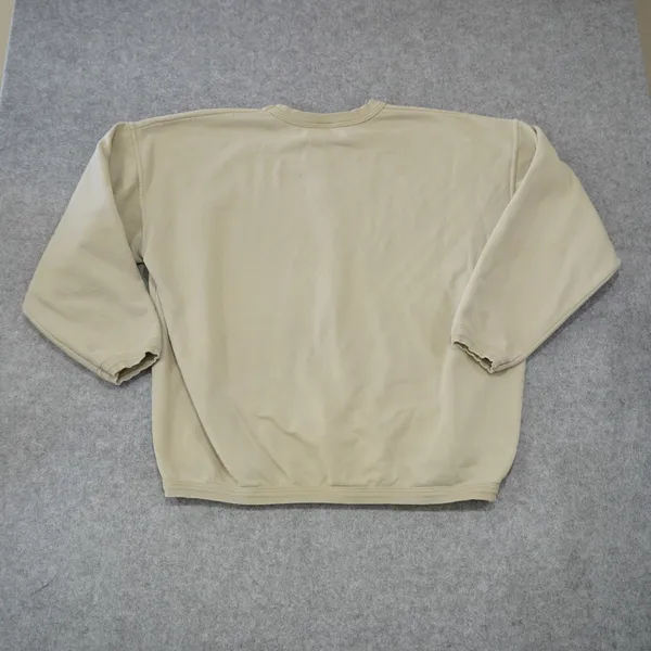 Vintage Medium Oversized Tan Oregon Wine Country Embroidered Crewneck Sweatshirt - Image 7