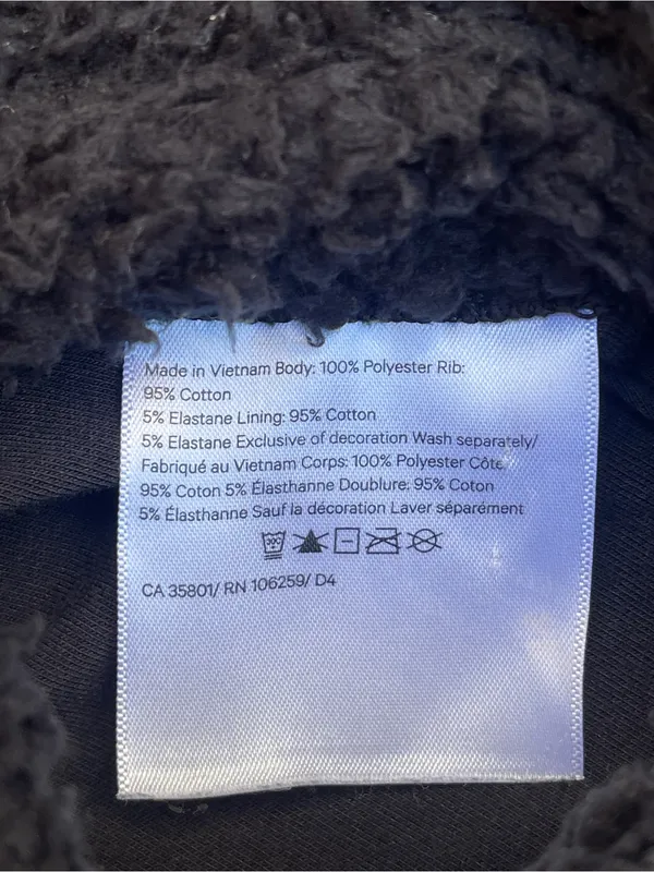 Lululemon Oh So Sherpa Half Zip Sweatshirt black minimalist cozy cabin outdoor 6 - Image 6