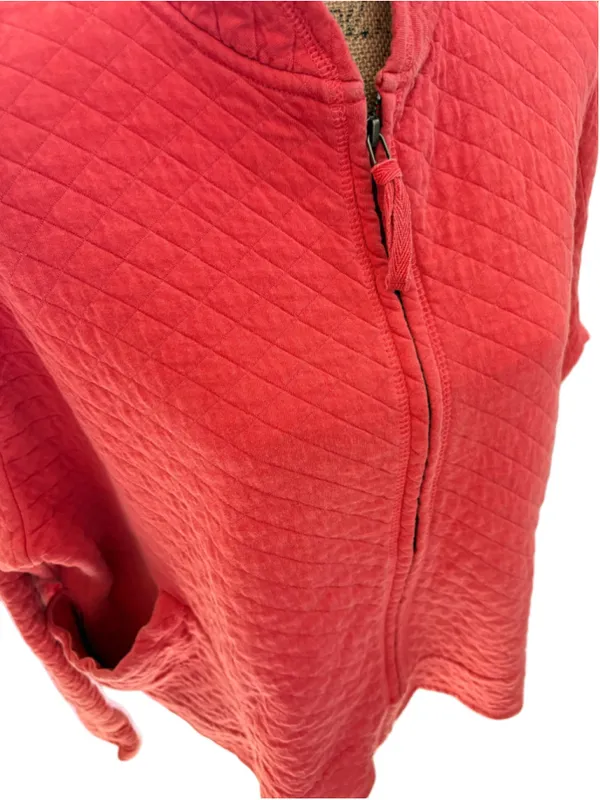 Woolrich "Ruby Heather" Quilted Mock Neck Jacket Size XL Vintage - Image 3