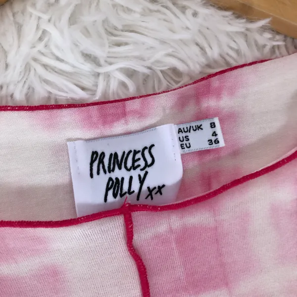Princess Polly pink tie dye Penny Lane tee - Image 4