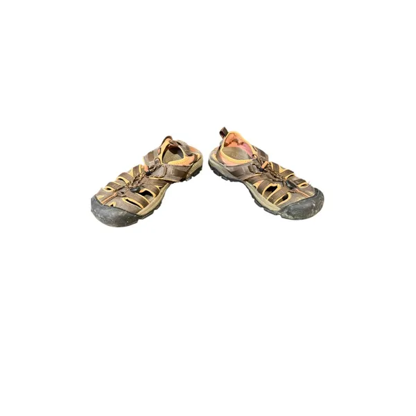 Keen Women's Sandals Anti Odor Footbed Suede Waterproof Slip-On Brown Orange 11 - Image 6