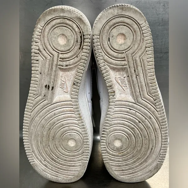 Nike Air Force 1 Low Shoes Womens White Sneakers - Size 5.5 - VGUC - Image 8