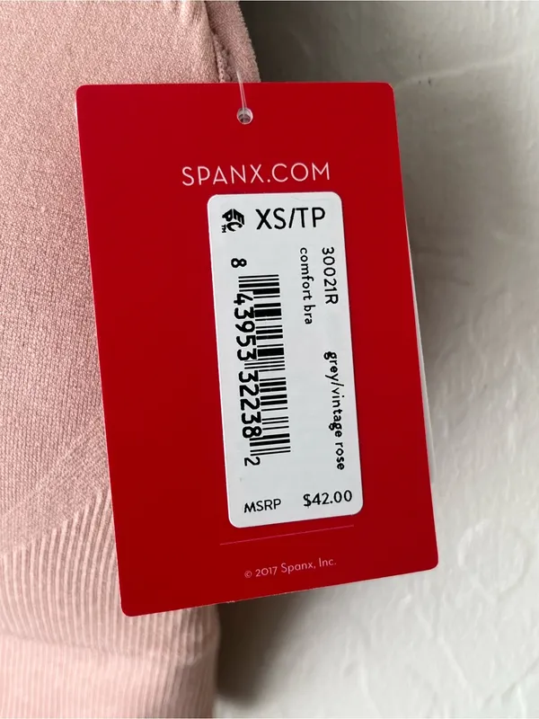 Spanx breast of both worlds reversible comfort bra NEW XS - Image 7