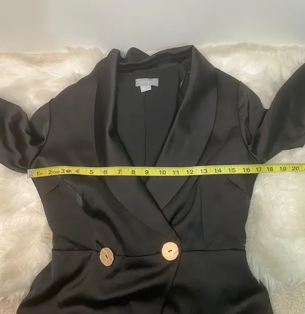 Satin Playsuit Size XS - Image 9