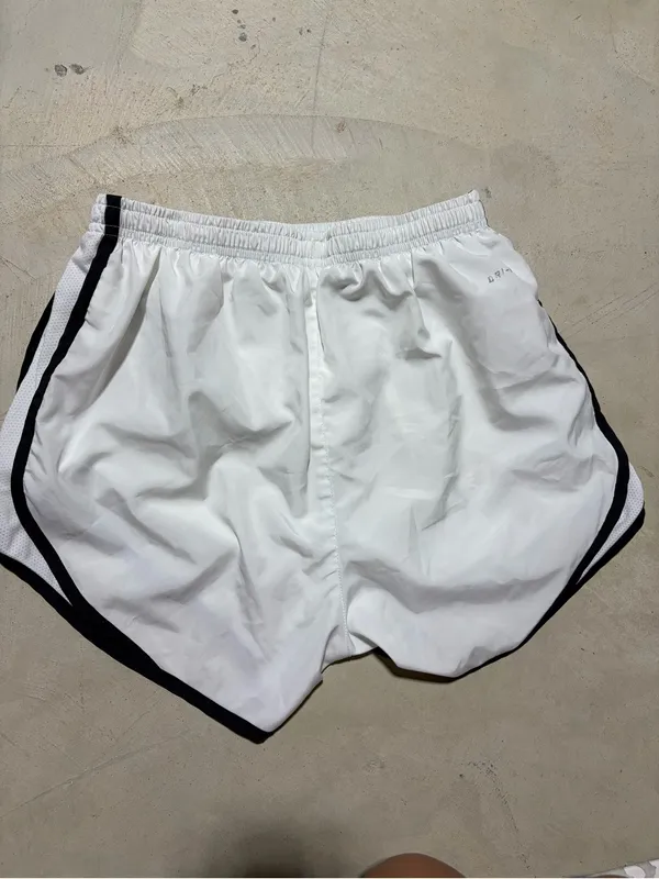 Nike Women’s White Athletic Shorts with Black Trim Missouri mizzou - Image 9