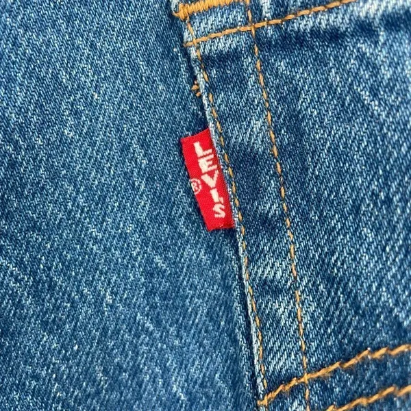 Levi's Women's Ribcage Straight Ankle Jeans Blue Denim Medium Wash‎ Size 18W - Image 5
