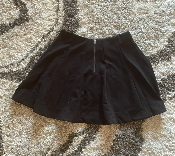 Kimchi Blue Black Skater Skirt - Image 2