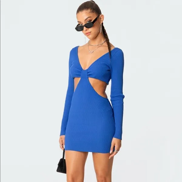 Edikted ✨ GALI KNITTED MINI DRESS✨ - Image 7