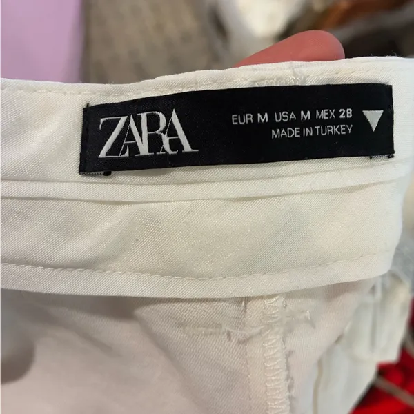 Zara Off-White Trousers - Image 3