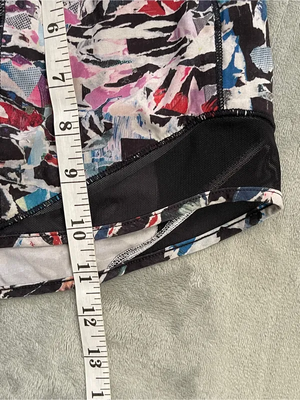 Lululemon Hotty Hot shorts culture clash multi black running activewear gym 10 - Image 9