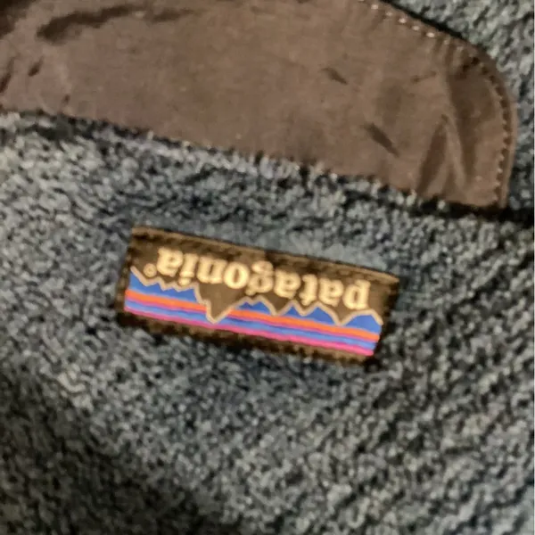 Patagonia Teal read tool snap pullover Fleece Jacket small - Image 3