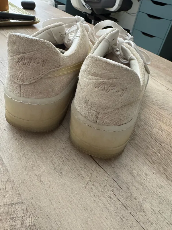 Nike Beige  Women’s Air Force 1 - Image 6
