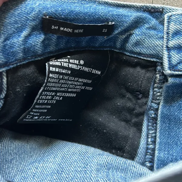 3 x 1 made here Jean shorts - Image 5