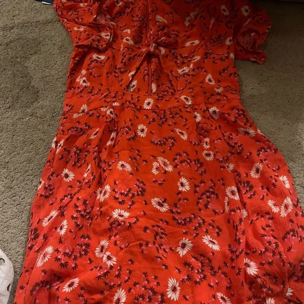 Free People Jinx Floral Mini Dress Romper Size 4‎ - Image 8