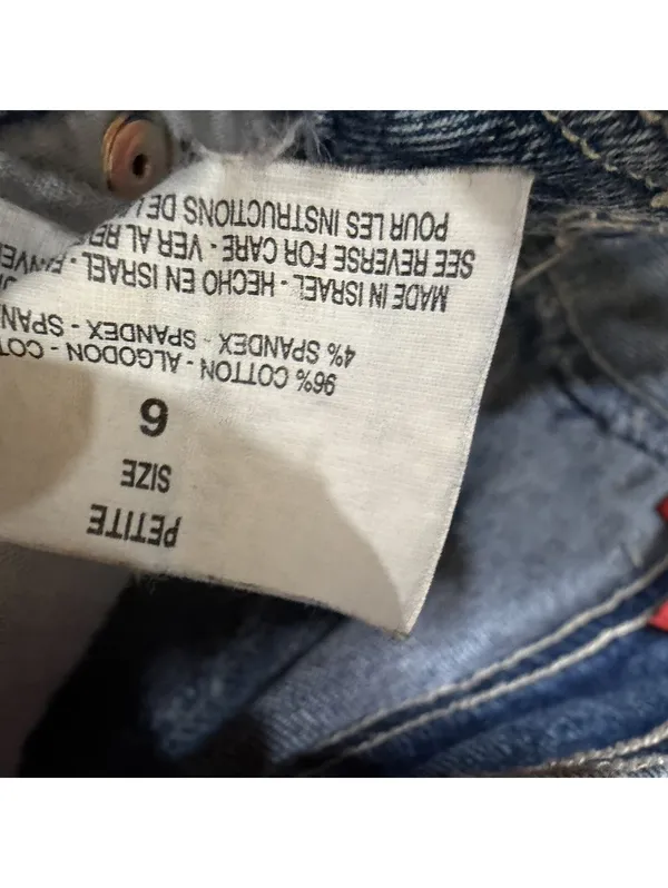 Size 6 Girls gloria vanderbilt jeans Light Wash (petite) - Image 4
